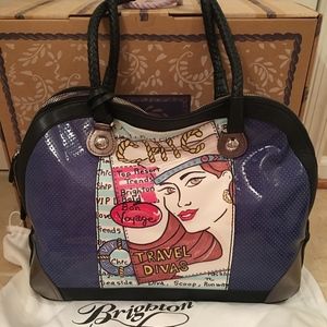 NIB Brighton Chic Travel Fashionista Purse